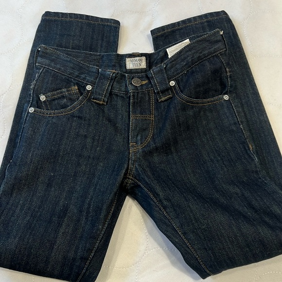 Armani jeans Teens bleu 9yrs - Picture 3 of 5